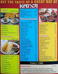 Kanji Sweets & Restaurant menu 5