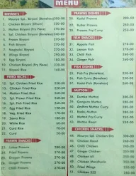 Mourya Biryani Point menu 1