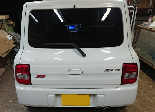 スピアーノ Hf21sのエンブレム取付 ラパンss Oem車に関するカスタム メンテナンスの投稿画像 車のカスタム情報はcartune