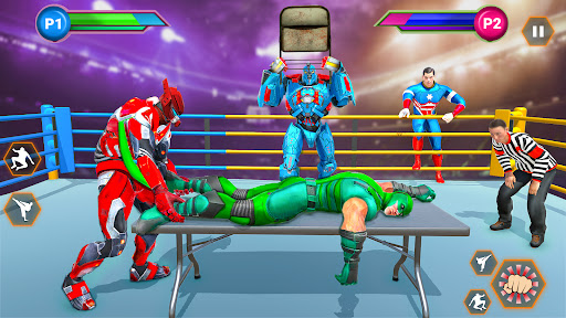 Screenshot Robot Boxing Games: Ring Fight