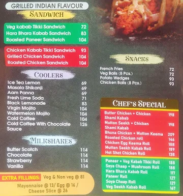 Rollsking menu 