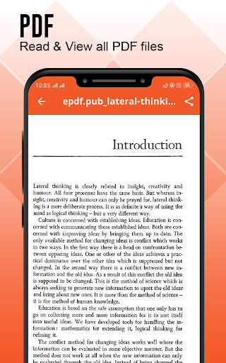 Screenshot Document Reader :  PDF Creator