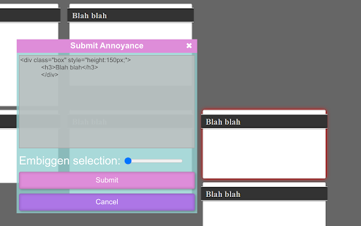 Distraction Avoidance Matrix System (DAMS)