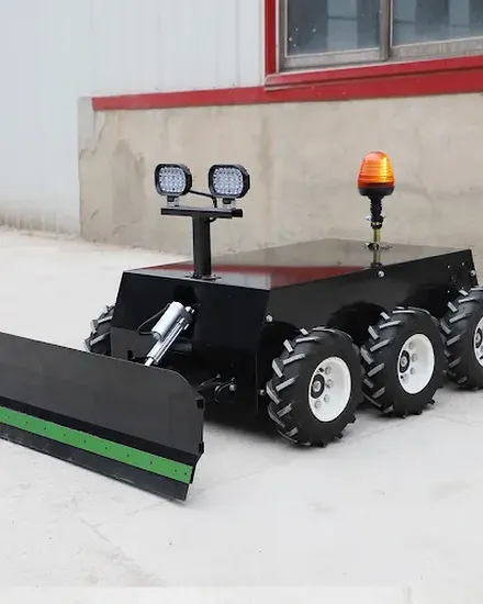 Infront Remote Control Electric Robot Snow Plow Shovel Bl... - 1