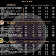 Biryani Chamber menu 3