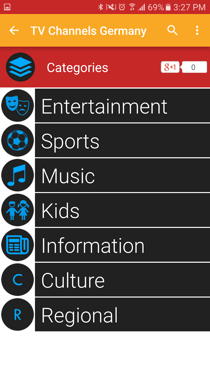 TV Channels Germany Screen 3