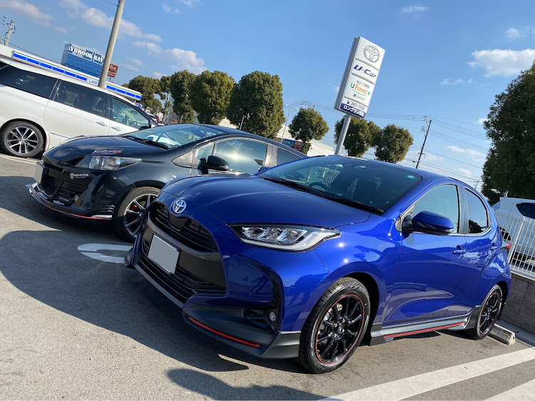 ヤリスの納車しました。に関するカスタム事例の投稿画像1枚目