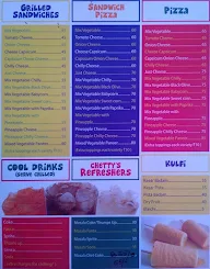 Chetty's Corner menu 1