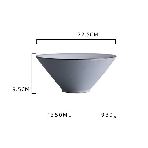 Title 15, Japanese Handmade Coarse Bamboo Hat Noodle Bowl...