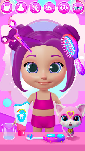 Screenshot Girl Games: Pet Care & Dressup