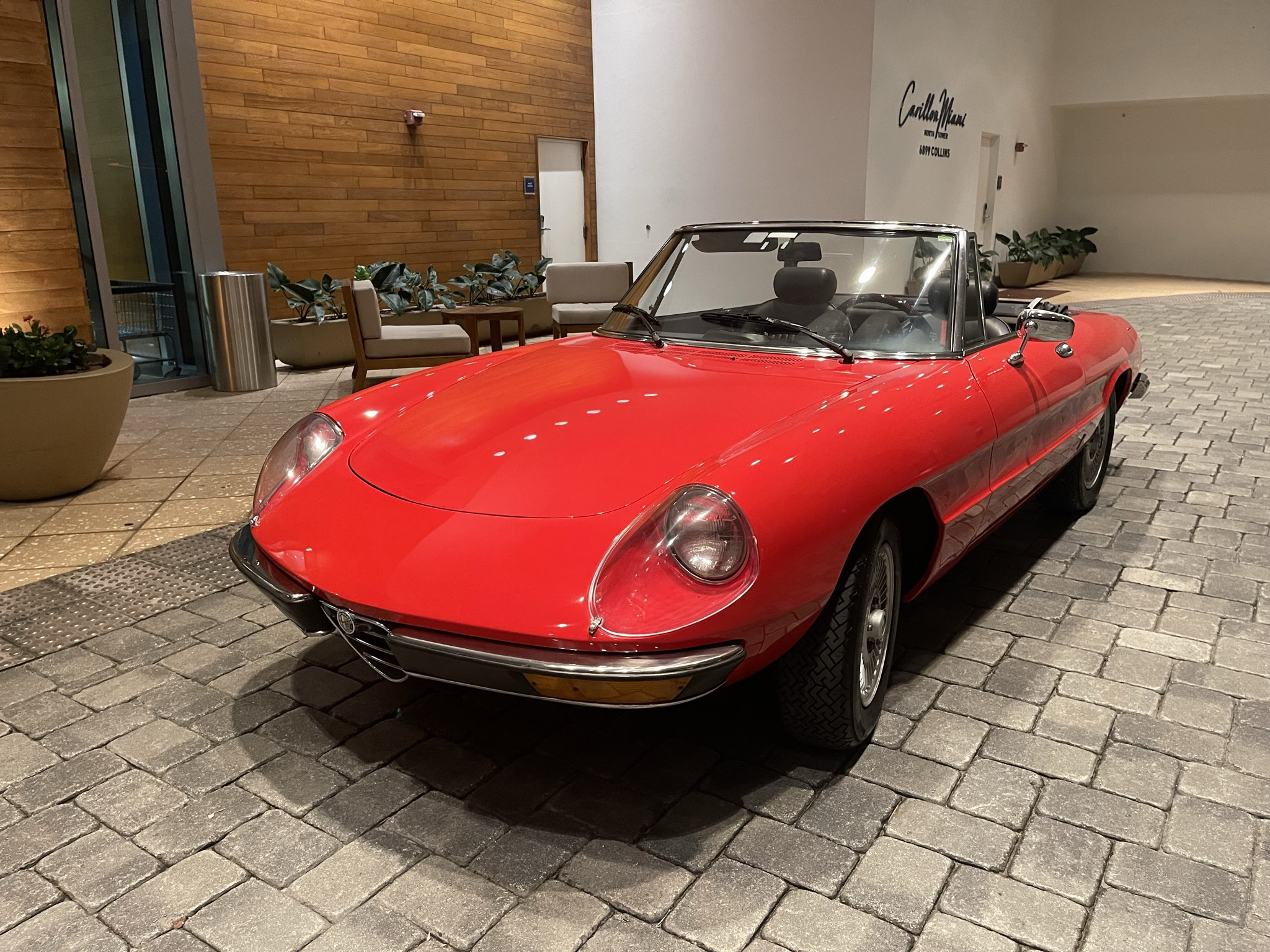 Alfa Romeo Spider Hire Miami Beach