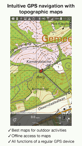 Topo GPS Netherlands