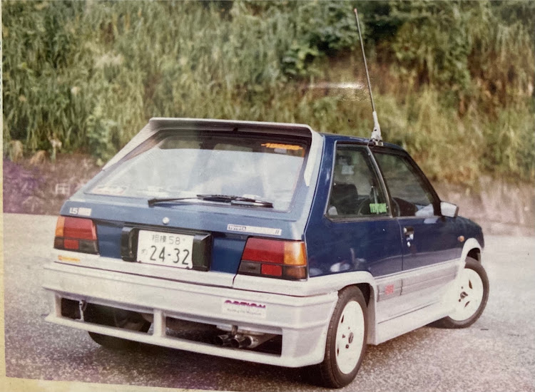 カローラIIのネタが無い時は過去画像・緊急事態宣言・TWO-K SOUL ✖️ Shonai GARAGE・チームローガン関東・ジュークに関するカスタム事例の投稿画像2枚目