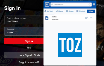 TOZ Flow Password Manager small promo image