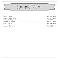 Chachi Ki Rasoi menu 3