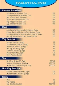 Paratha.Inn menu 1