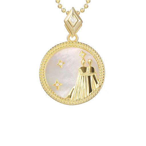 Title 13, Sterling Silver Twelve Constellations Necklace ...