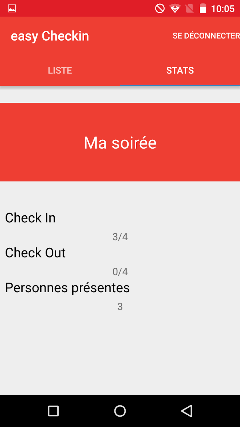 easy Checkin Screen 3