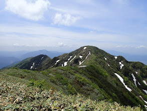 経ヶ岳が近くに