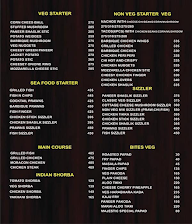 The Majestic menu 2