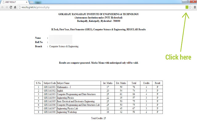 Results Calc chrome extension