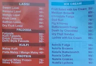 Lassi Shop menu 1