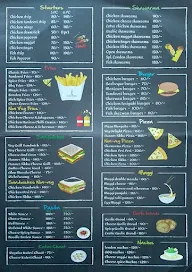 The London Shakes menu 2