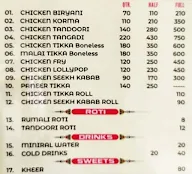 Chatore Foods & Tifin Service menu 1