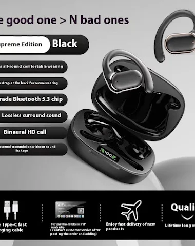 Kemik İletimli Bluetooth Kulaklık. - 2