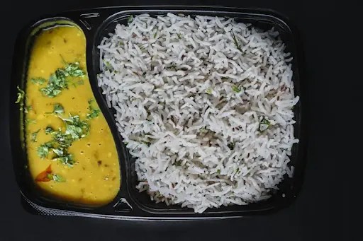 Dal Fry With Jeera Rice Combo