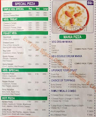 The Moonlight Cafe menu 3