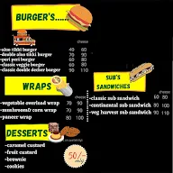 Tastebuds Foodtruck menu 1