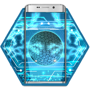 Blue technology future theme  Icon