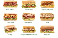 Subway menu 2