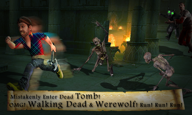 Android application Tomb Rush Endless Run screenshort