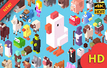 Crossy Road Characters New Tab Wallpaper HD small promo image