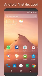 NN Launcher -Nice Nougat Launcher 2017, 7.0