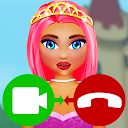 Herunterladen fake call video princess game Installieren Sie Neueste APK Downloader