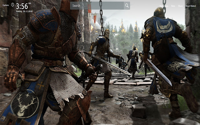 For Honor Wallpapers Theme New Tab