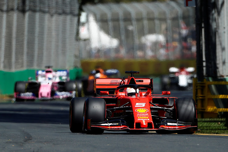 Ferrari's Sebastian Vettel was second, just 0.038 seconds behind Hamilton.