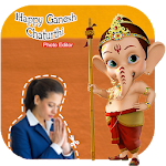 Cover Image of Download Ganesha Photo Frame : Cut Paste Editor 1.5 APK