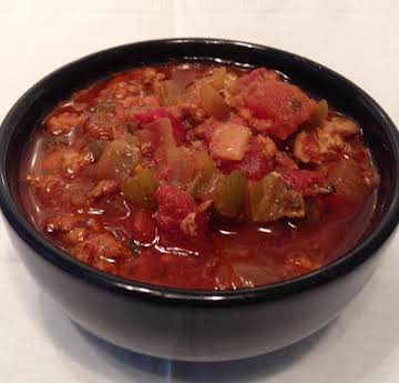 Pigskin Pork Chili