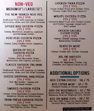 Haristo Pizzeria menu 6