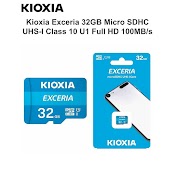 Thẻ Nhớ Microsd Kioxia 32Gb Class 10 - Bảo Hành Chính Hãng 60 Tháng