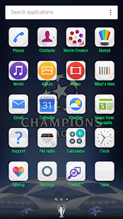 Xperia Theme | Champions League