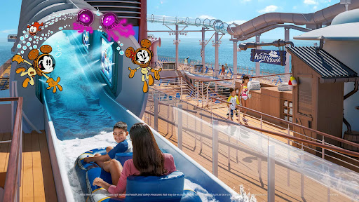 Disney-Wish-AquaMouse.jpg -    Thrills, chills and H2O hijinks await on the AquaMouse waterslide.