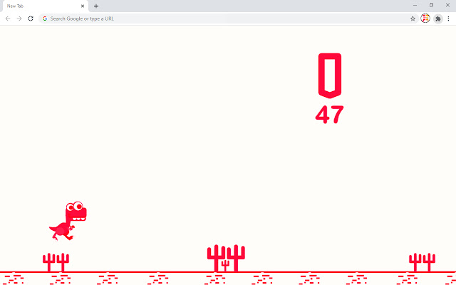 Chrome Dinosaur Game in Scratch Part 2, Chrome dino run Game, Chrome T  Rex Run game
