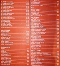 Vrindavan menu 4