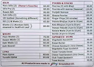 Cafe Mysore menu 4