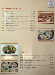 Sainidhi Restaurant menu 5